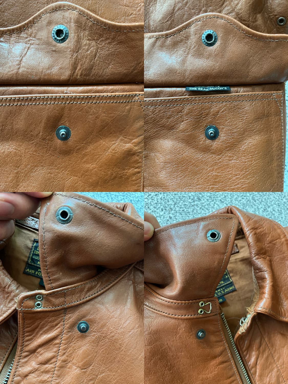 리얼맥코이 A-2 Rough Wear 40 상품이미지10