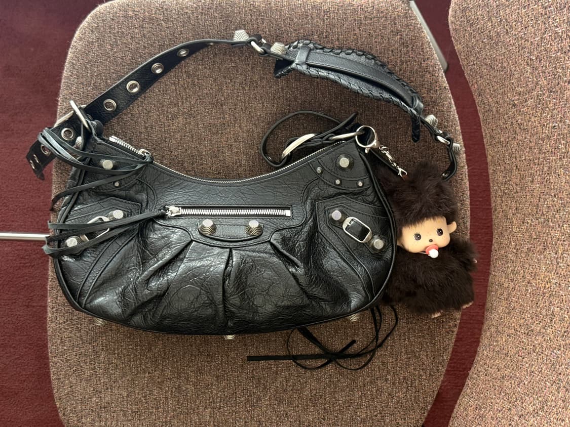 [S] 발렌시아가 르카골 숄더백 블랙 상품이미지1