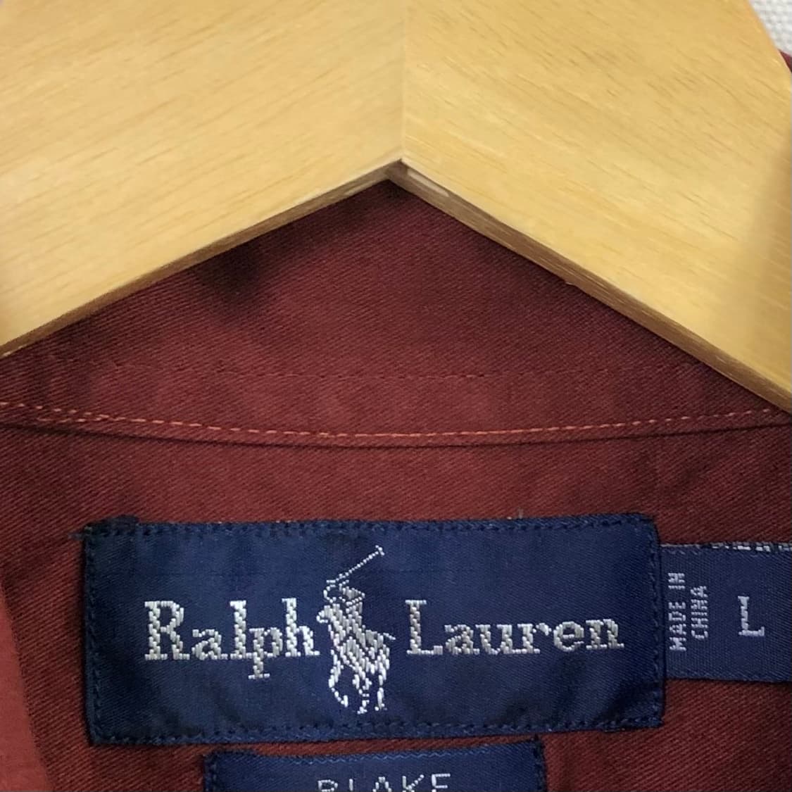 L 폴로 솔리드코튼 셔츠 상품이미지3