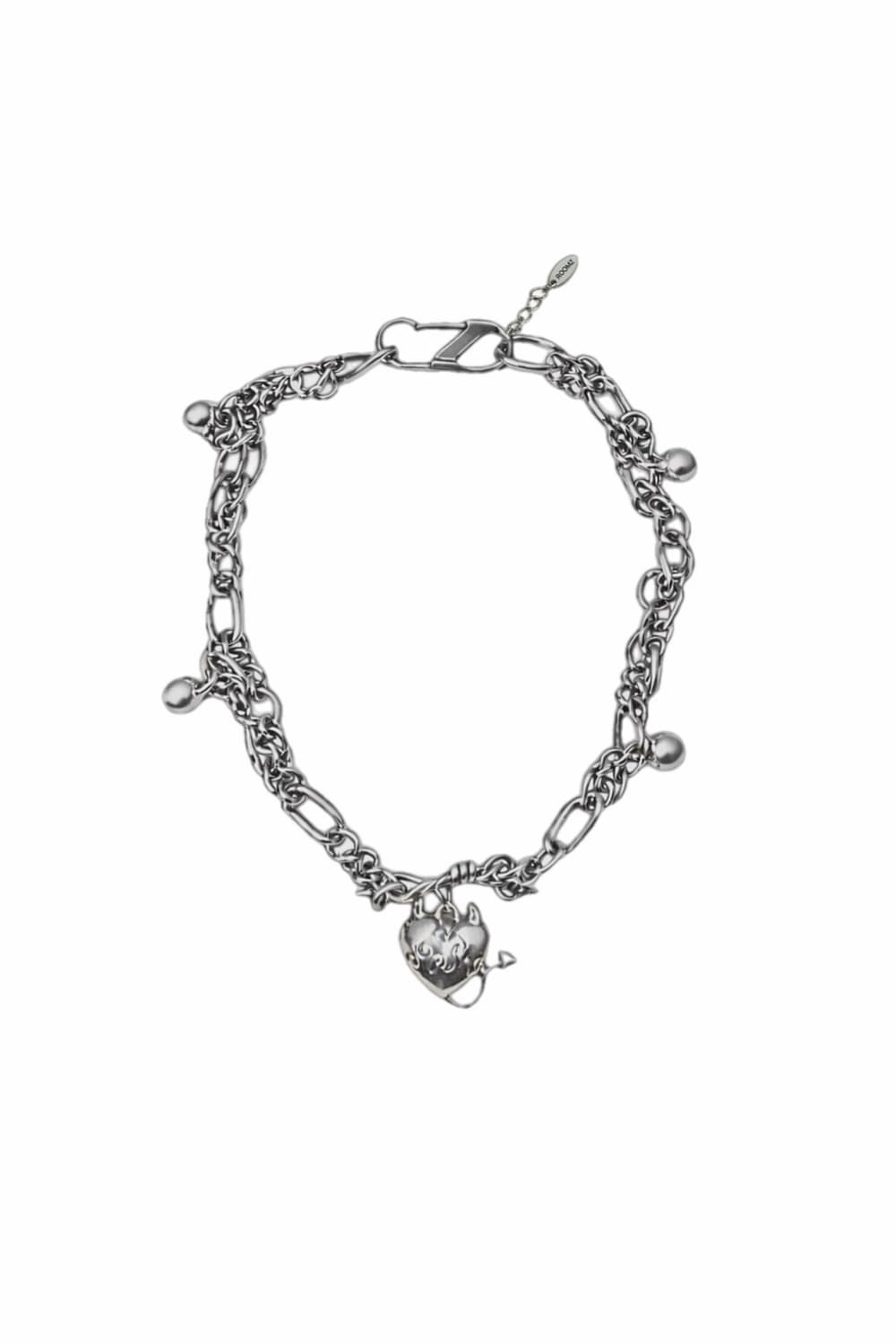 DEVIL CHAIN NECKLACE 데빌 체인목걸이 상품이미지1