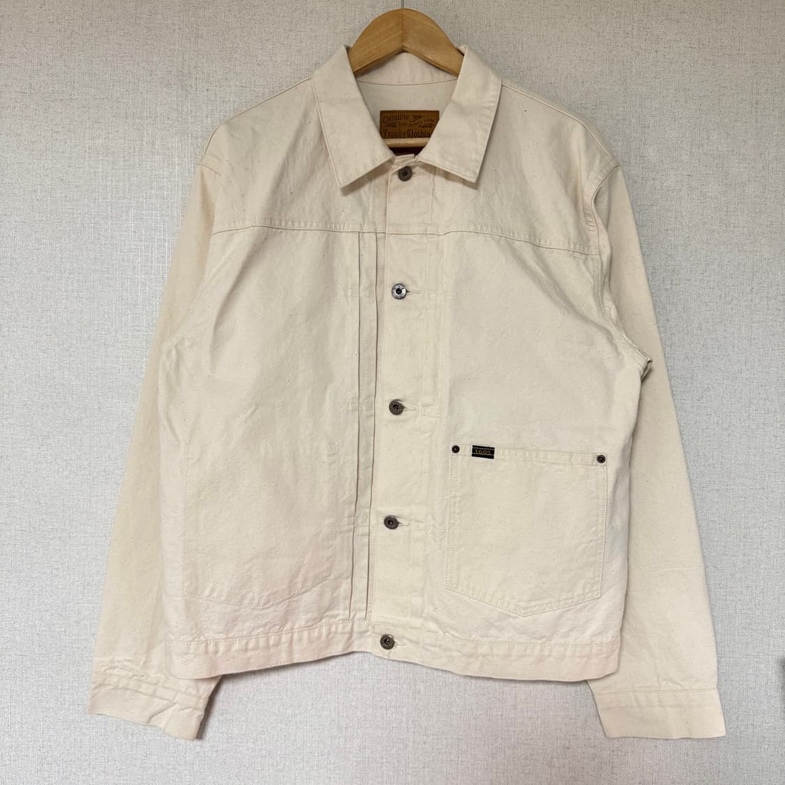 [44]트로피클로딩 Lot.2805N Natural Duck 트러커 자켓 상품이미지4