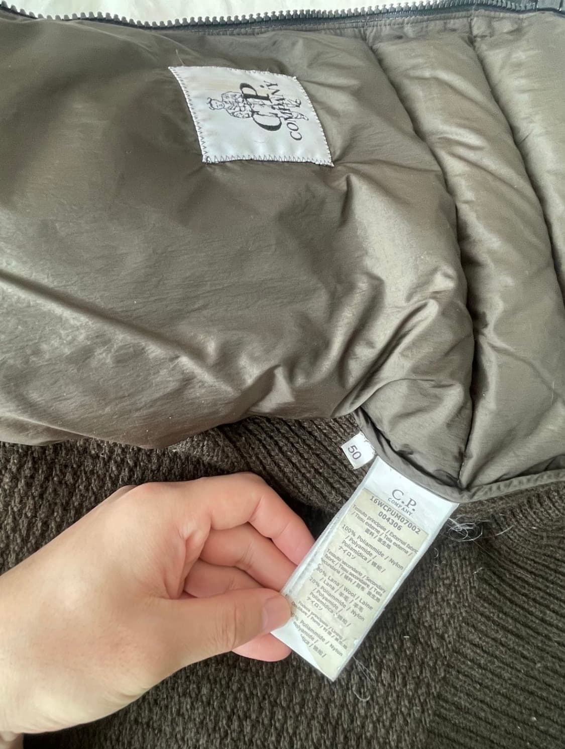 Cp company 니트 패딩 상품이미지3