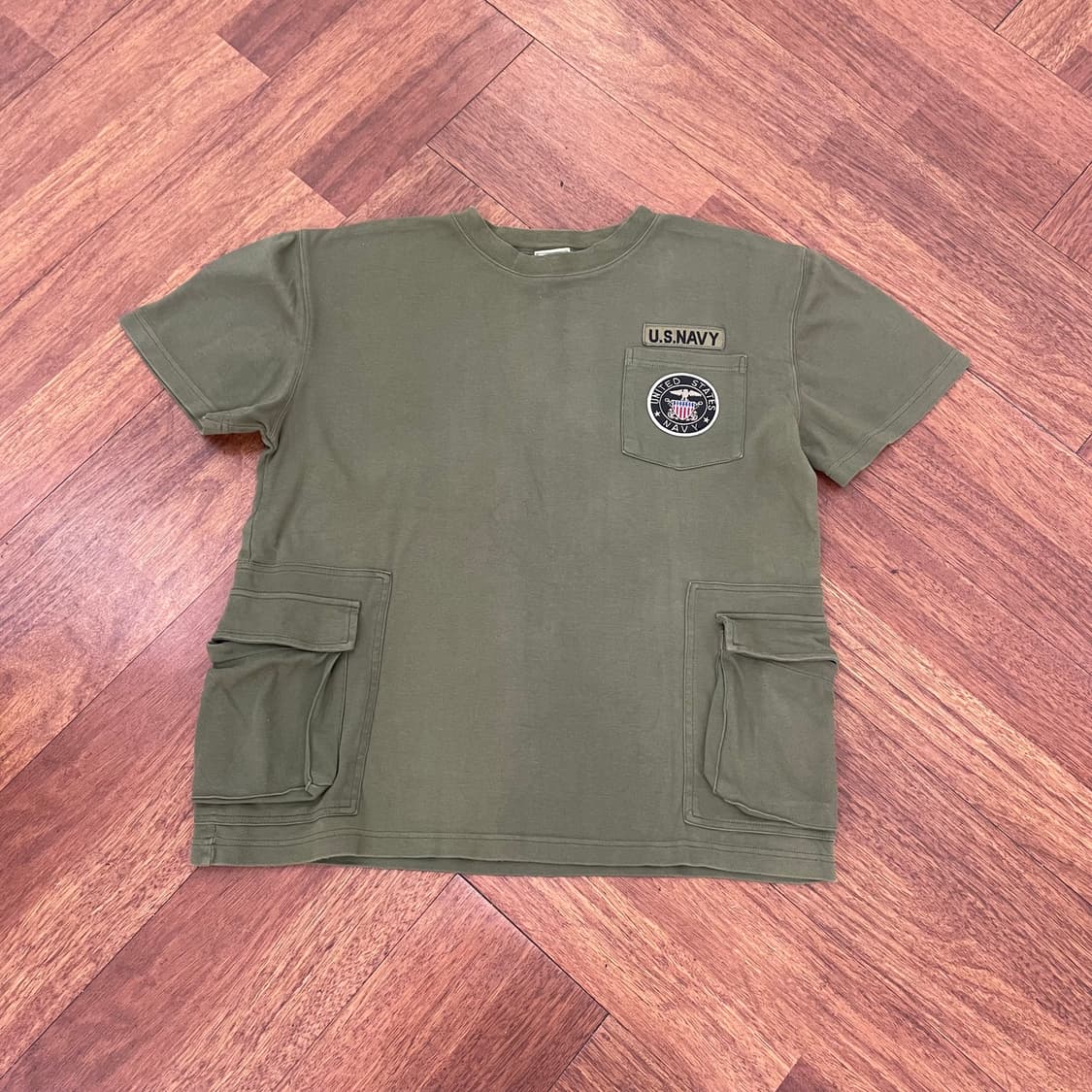 USA U.S. NAVY 포켓 반팔티 상품이미지1