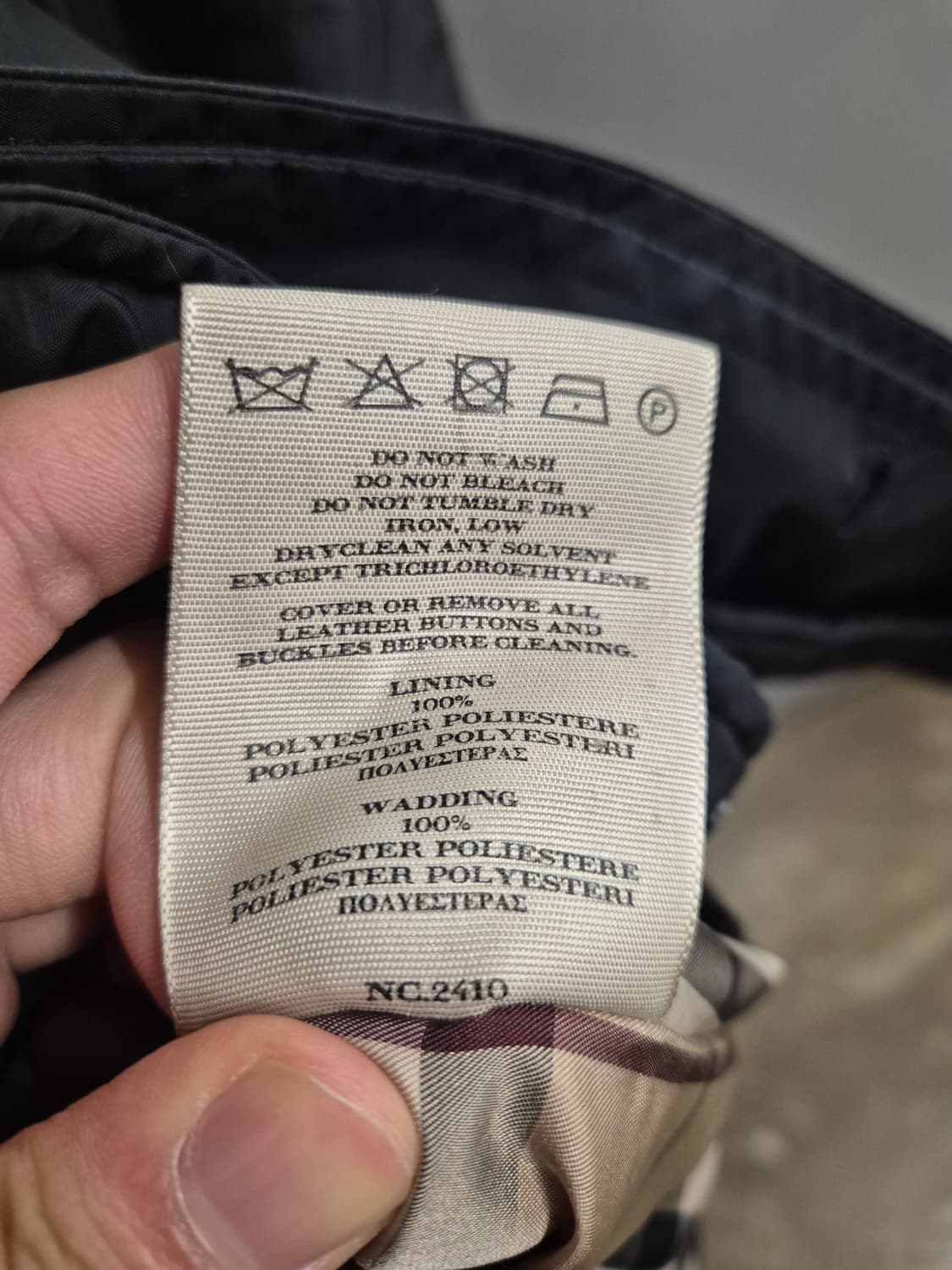 버버리 블랙 코트 95 상품이미지6