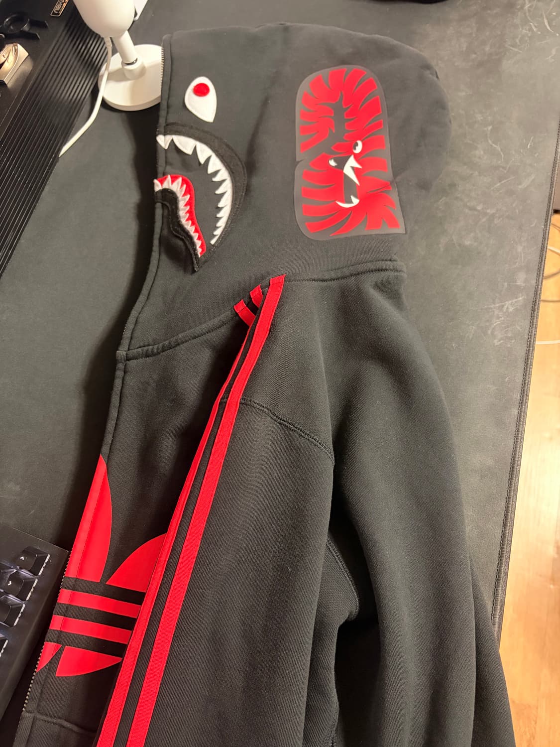 아디다스 베이프 샤크후드 상품이미지2