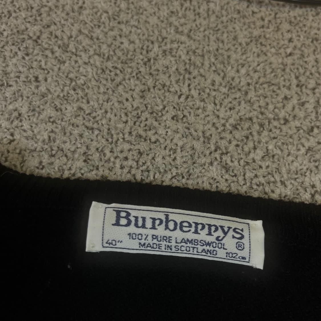 Burberry 버버리 램스울 니트 상품이미지3