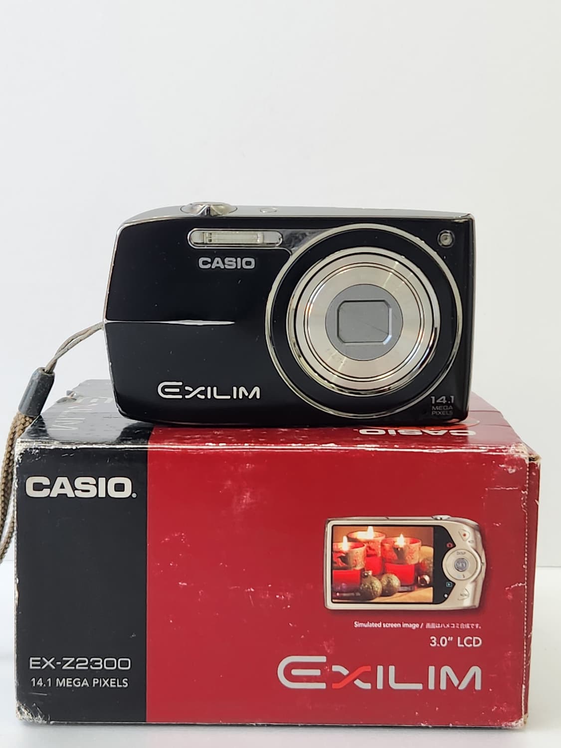 카시오 엑슬림 z2300 디카 카메라 아일릿 모카 상품이미지1