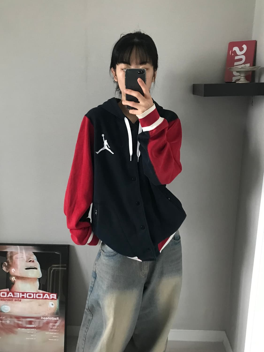 나이키 에어조던 바시티 나그랑 후드 자켓 상품이미지4