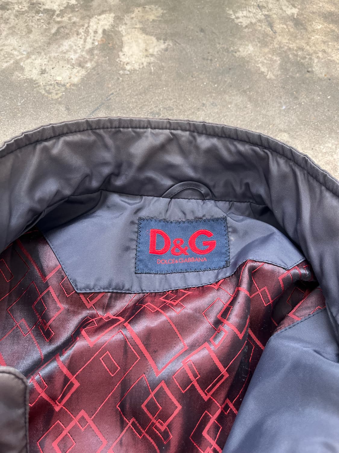 00s Dolce&gabbna  나일론 바이커 자켓 상품이미지7