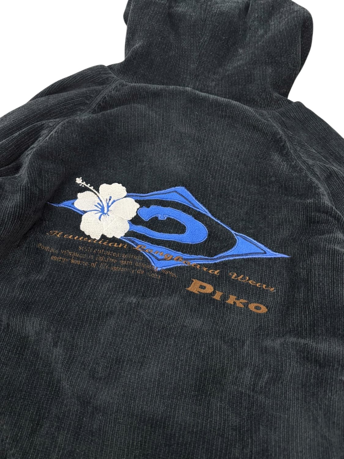 피코 리버시블 코듀로이 플리스 후드집업 상품이미지5