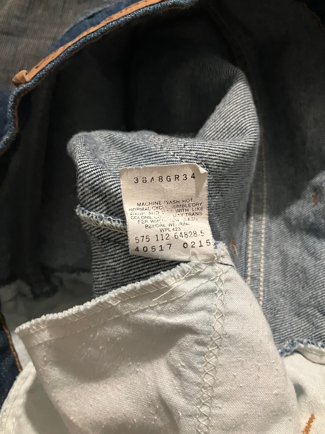 🇺🇸 90s USA 빈티지 리바이스 517 부츠컷 데님 팬츠 상품이미지7