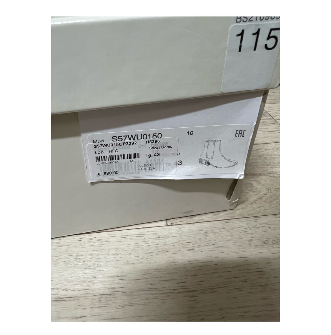 마르지엘라 타비 첼시 블랙 43 상품이미지9