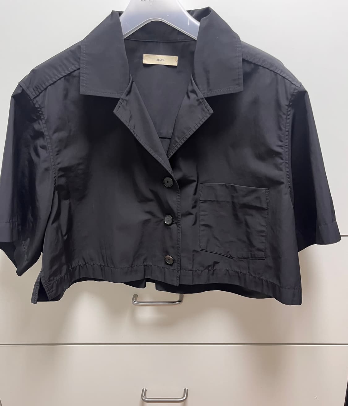 Recto 렉토 크롭 나일론셔츠 m 상품이미지8