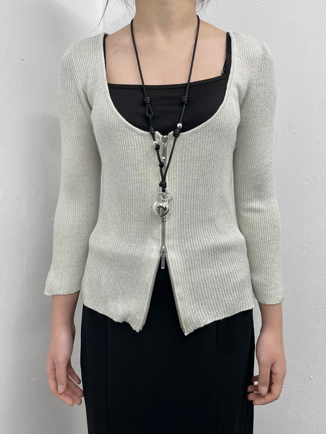 2way 골지 투웨이 탑 상품이미지1