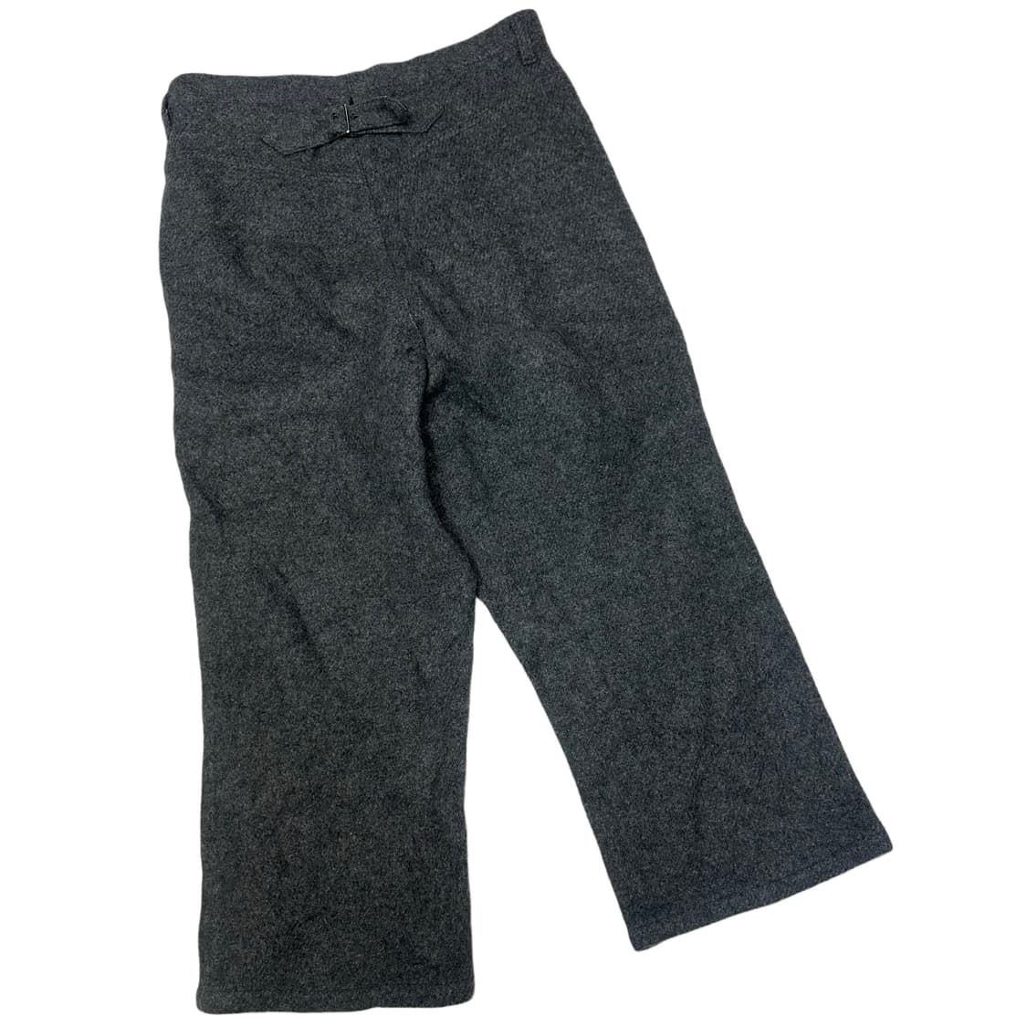 꼼데가르송 트리콧 그레이 울와이드팬츠 S 상품이미지3