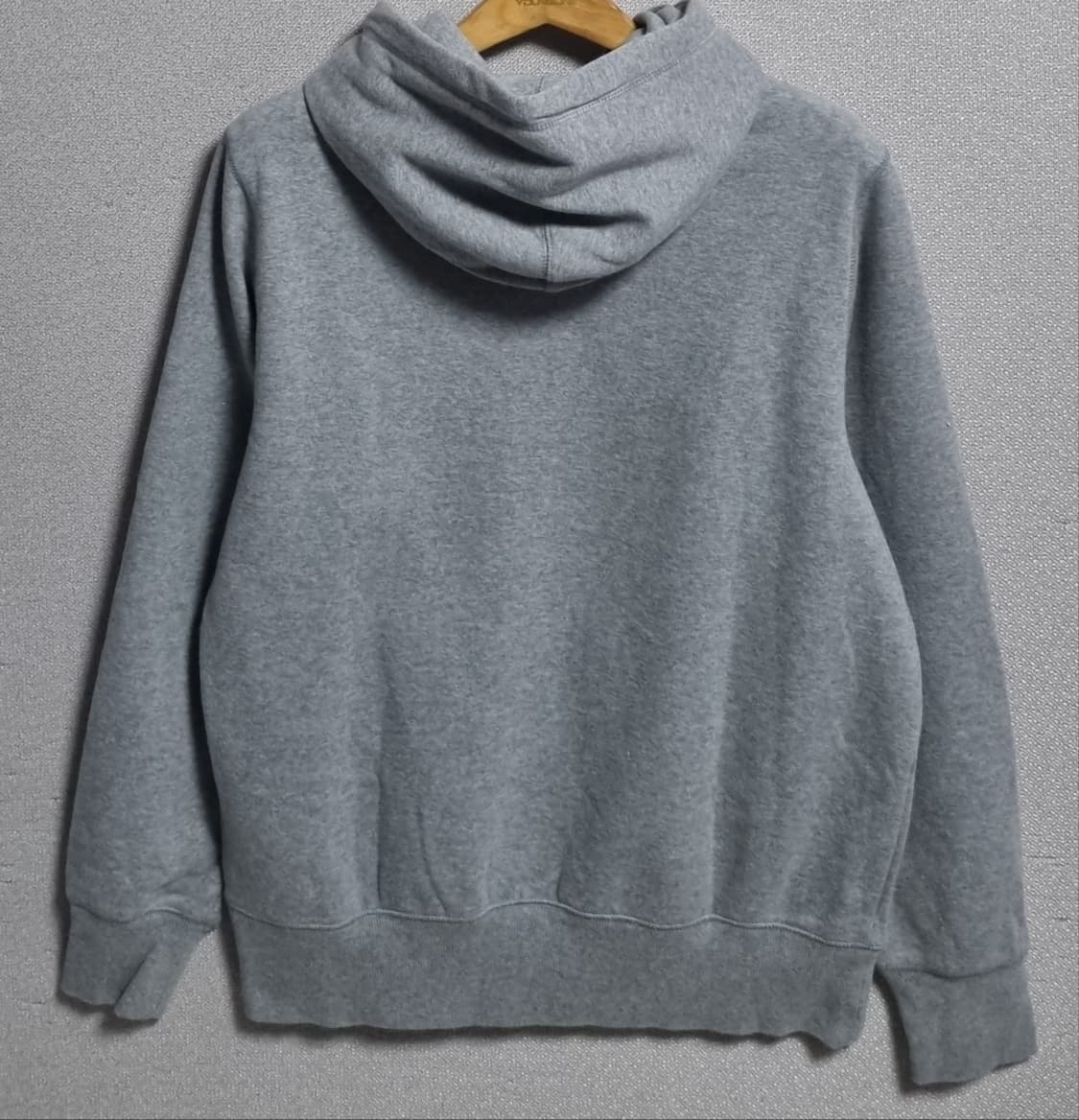 M (95) 나이키 오하이오 그레이 기모 후드티 상품이미지2