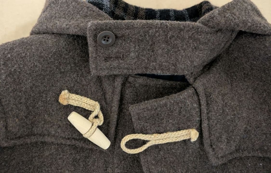 꼼데가르송 옴므 빈티지 울 더플 코트 상품이미지8