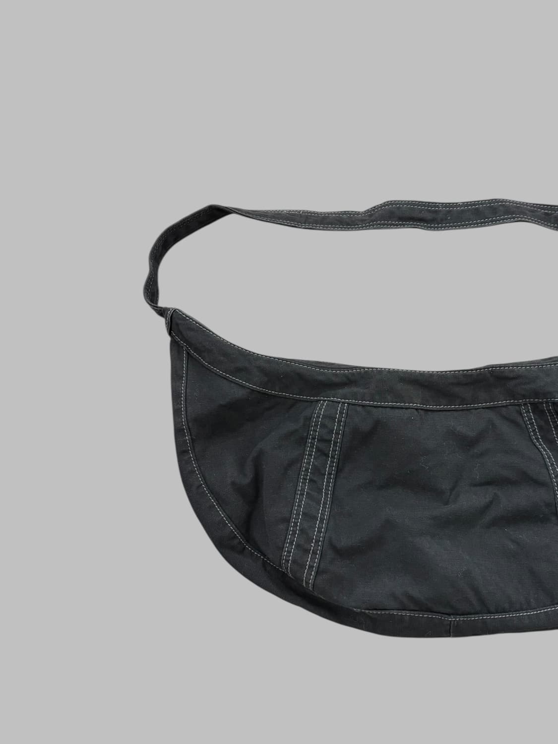 DIESEL canvas shoulder bag black  상품이미지5