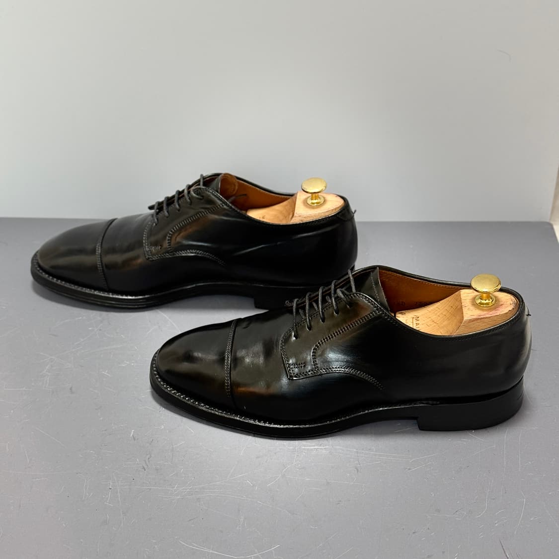 [8.5D] 알든 06607 블랙 코도반 스트레이트 팁 더비  2161 상품이미지6