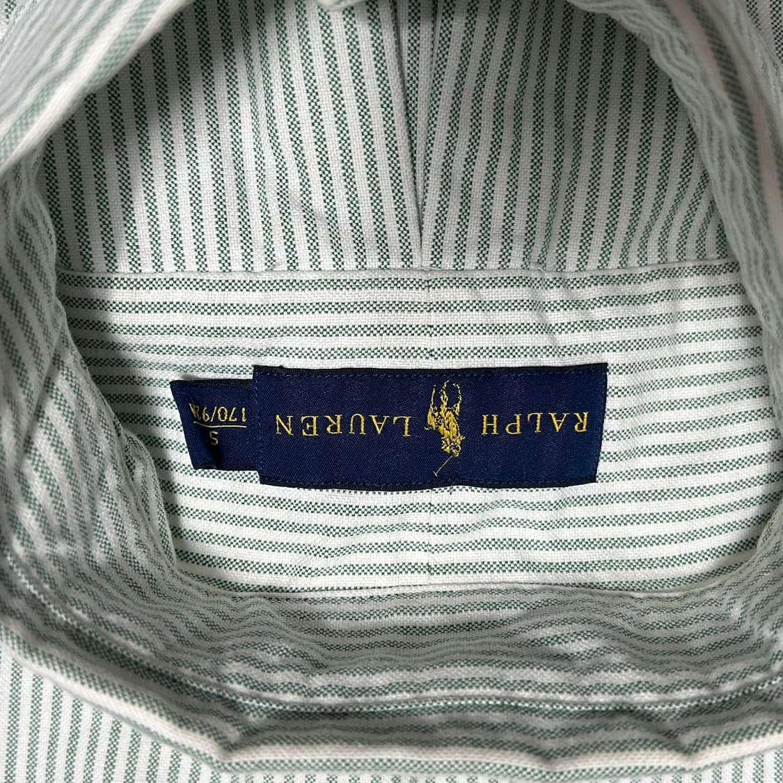 Polo Ralph Lauren 그린 스트라이프 셔츠 상품이미지2