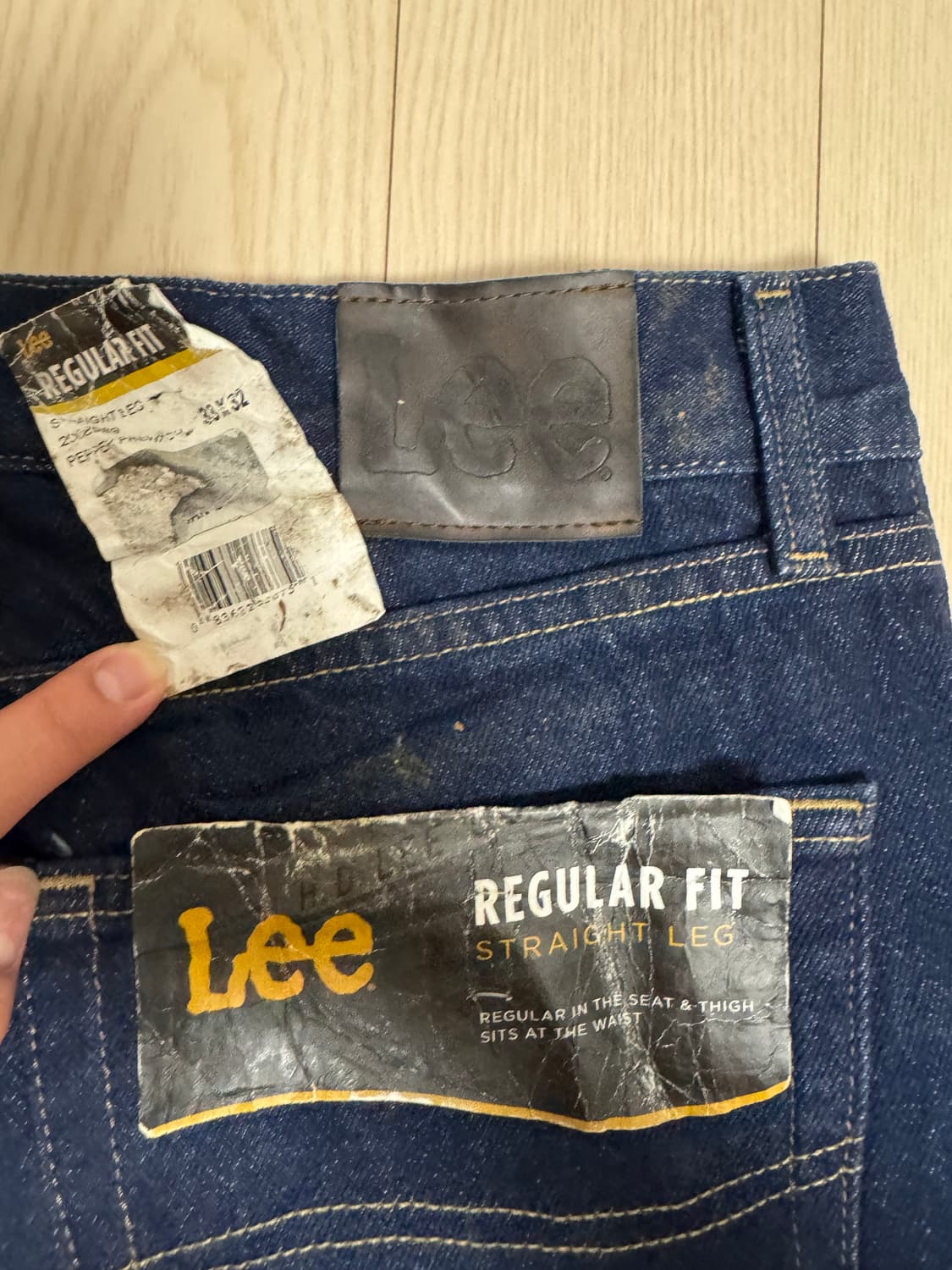 Lee 빈티지 인디고 데님팬츠 상품이미지4