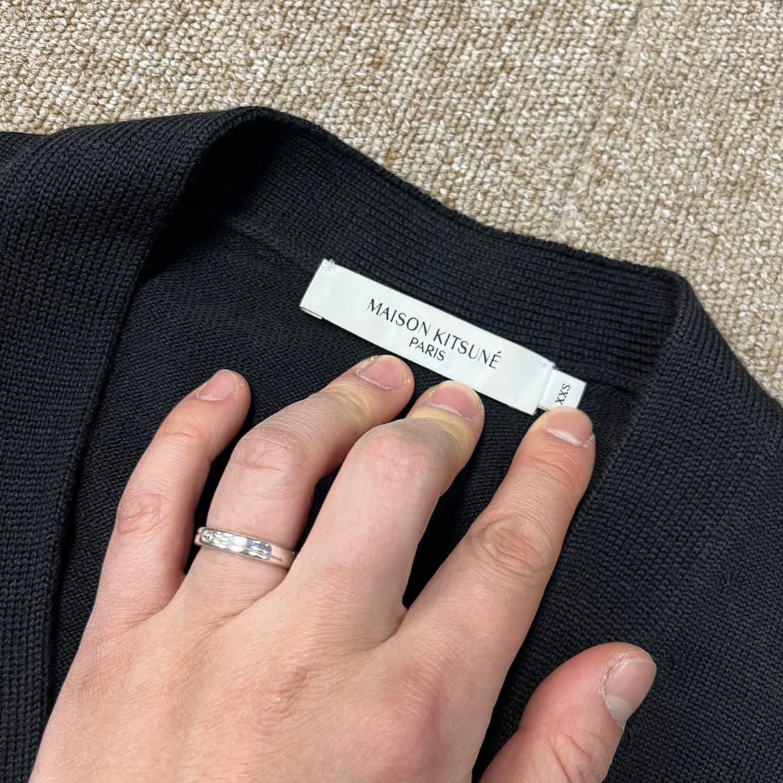  메종키츠네 멀티칼라 폭스 가디건 상품이미지4