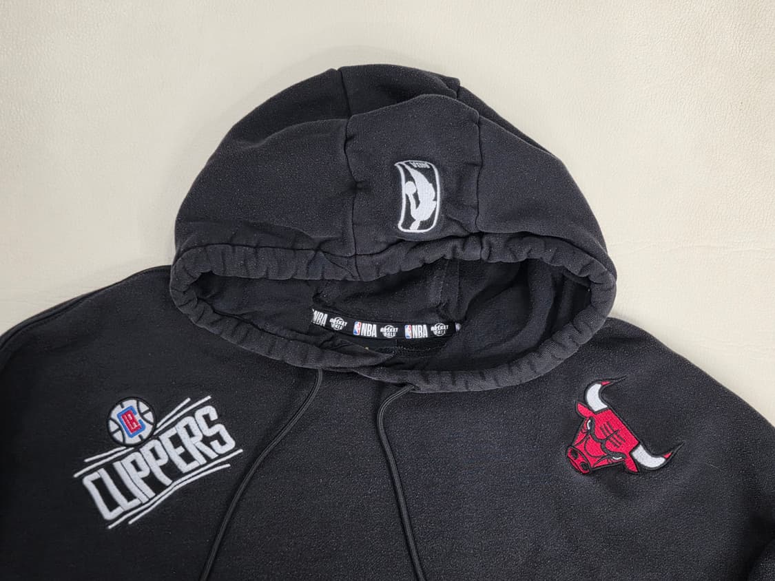 [프립]L/NBA 패치 후드티 블랙 상품이미지5