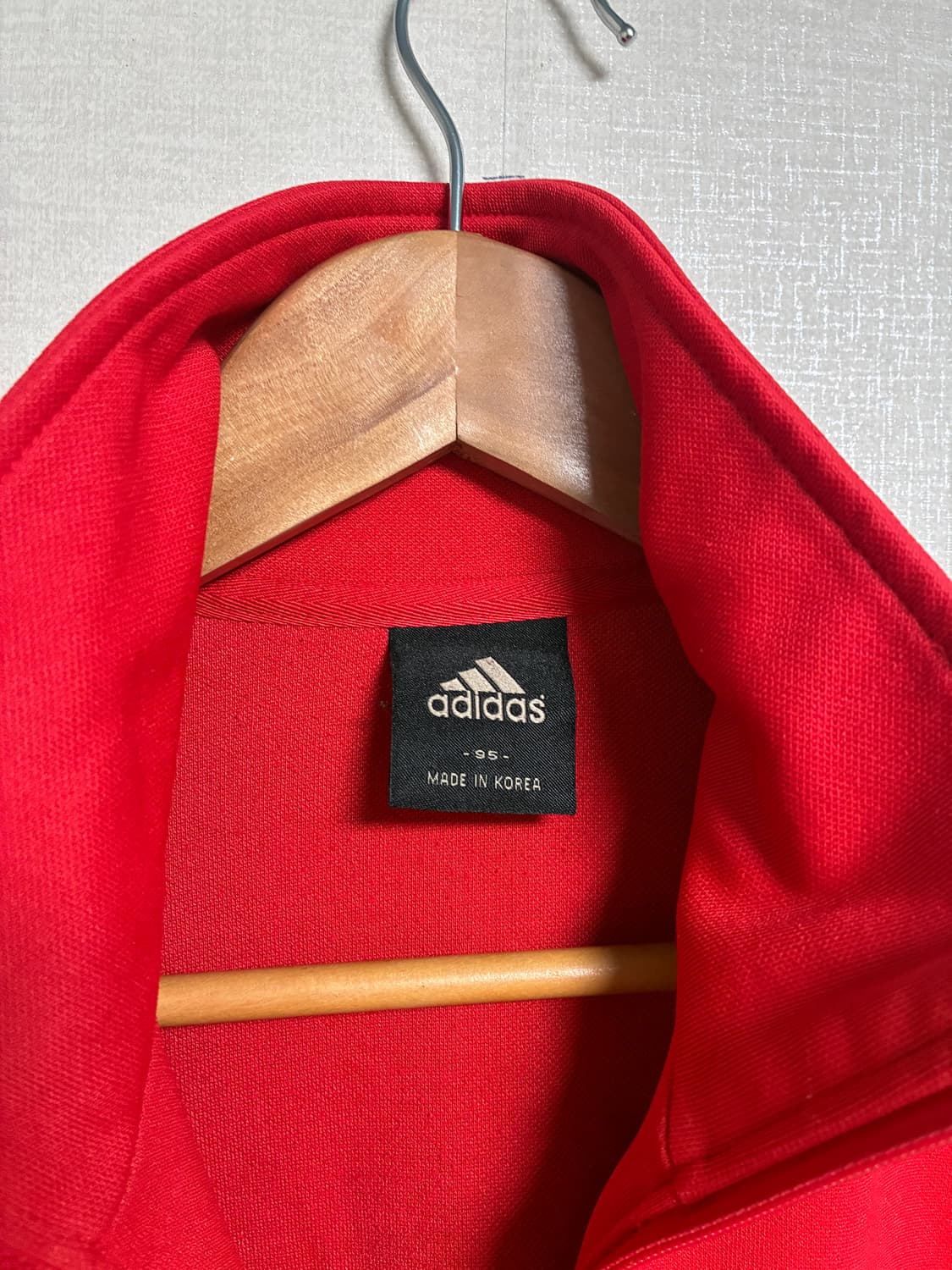빈티지 아디다스 져지 레드/블루 M 상품이미지3