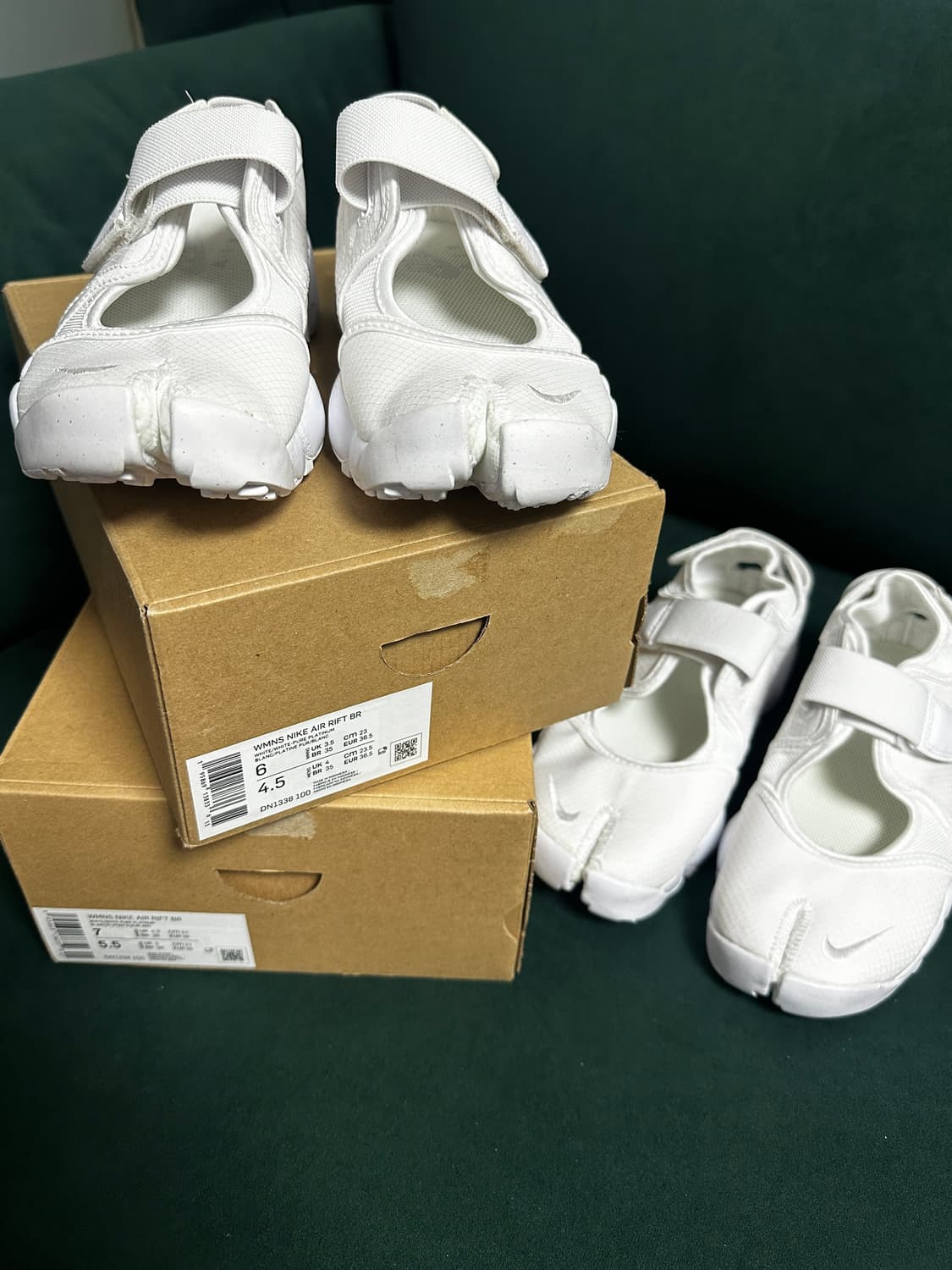 (미착용 새상품) 나이키 에어리프트 브리드 240 상품이미지1