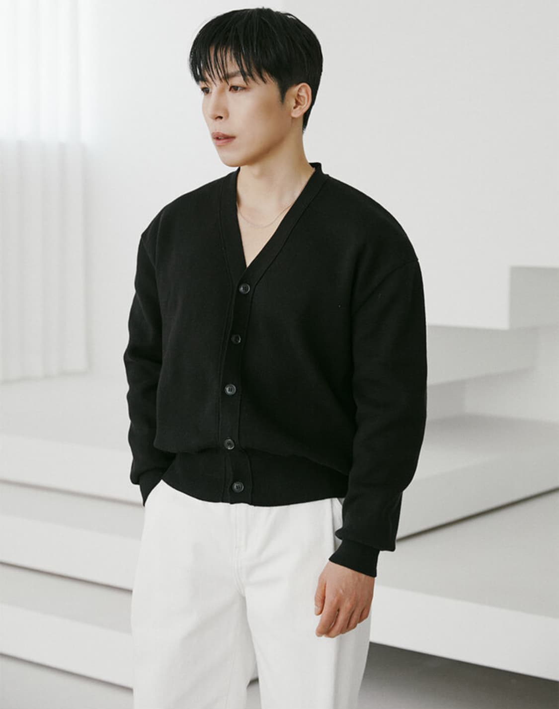 KKST 깡 론트 파인 코튼 가디건 XL 상품이미지1