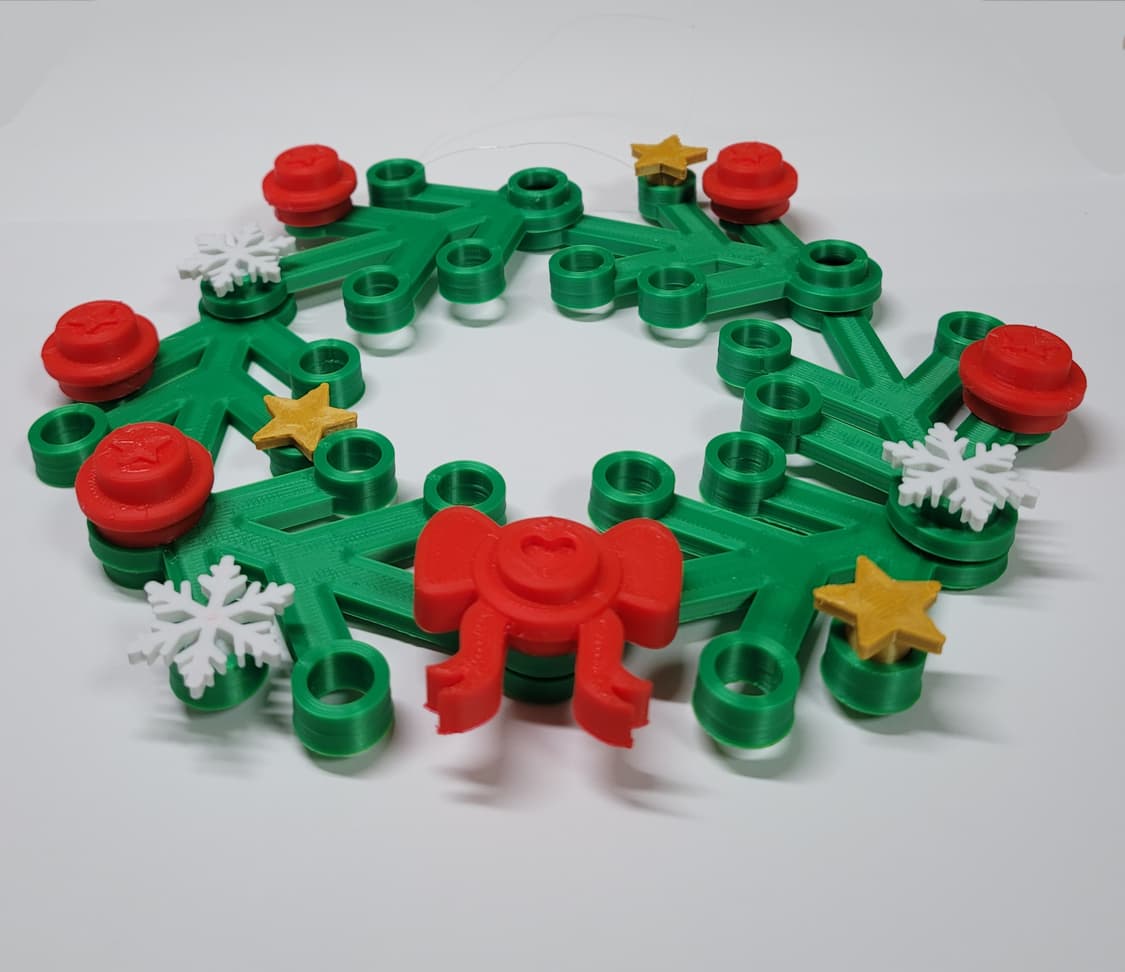 토이 블록 크리스마스 리스 상품이미지5