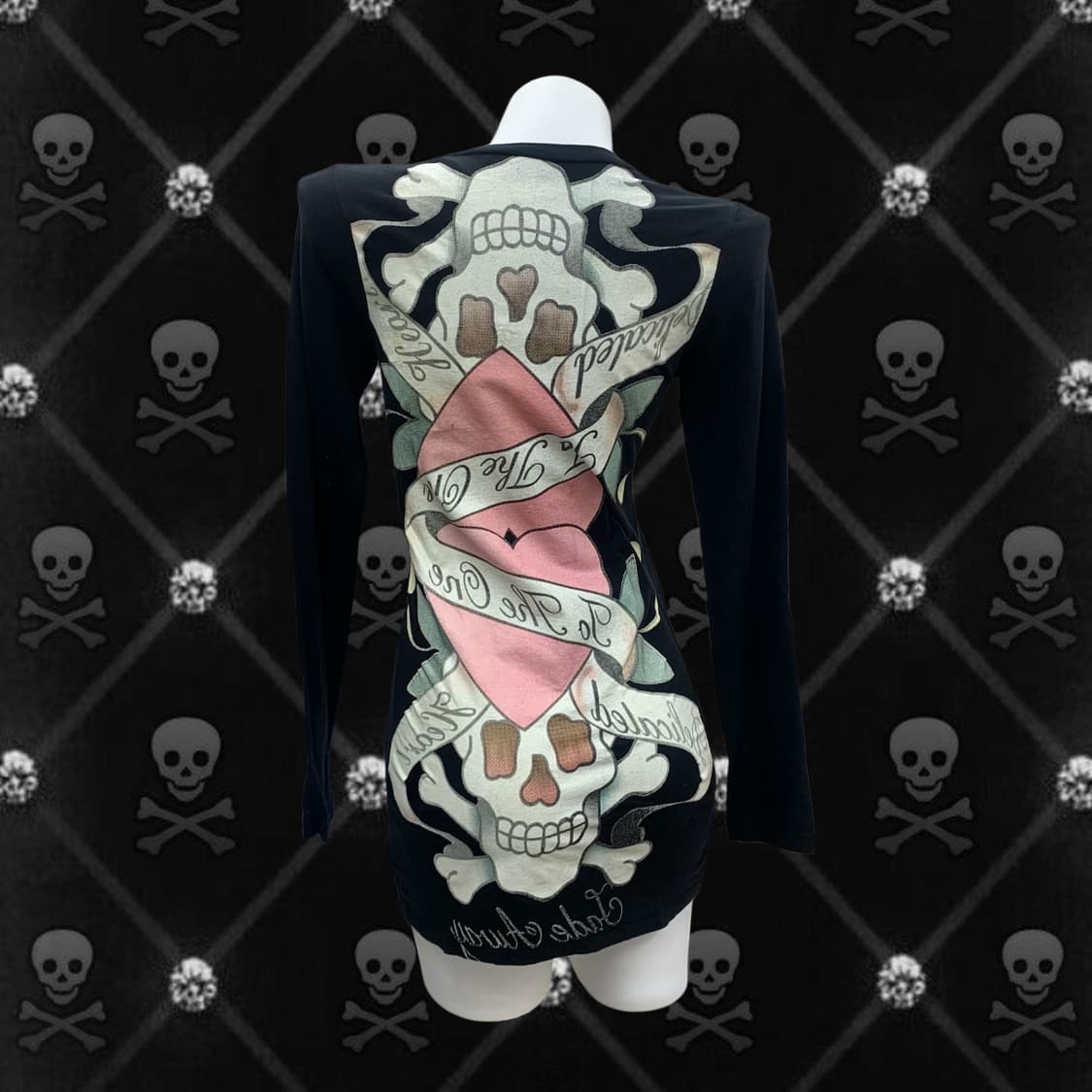 d.i.a skull long sleeve 상품이미지1