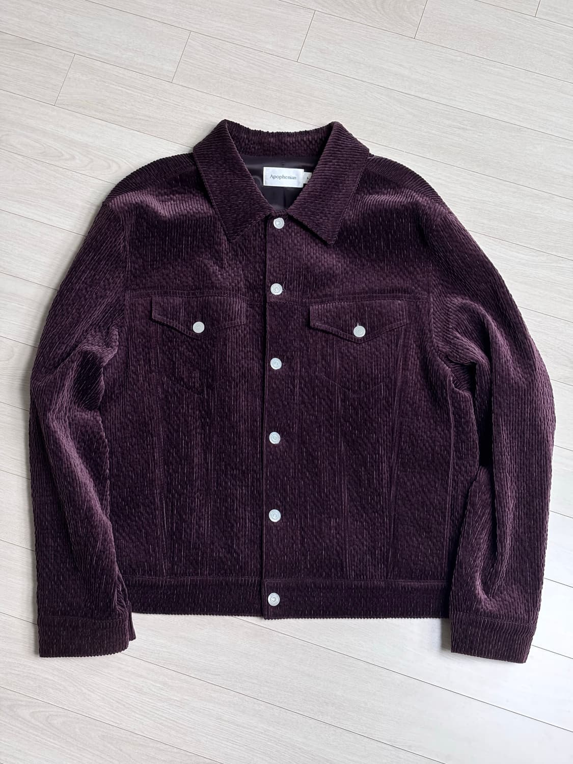 택포) 아포페니안 코듀로이 트러커 자켓  상품이미지6