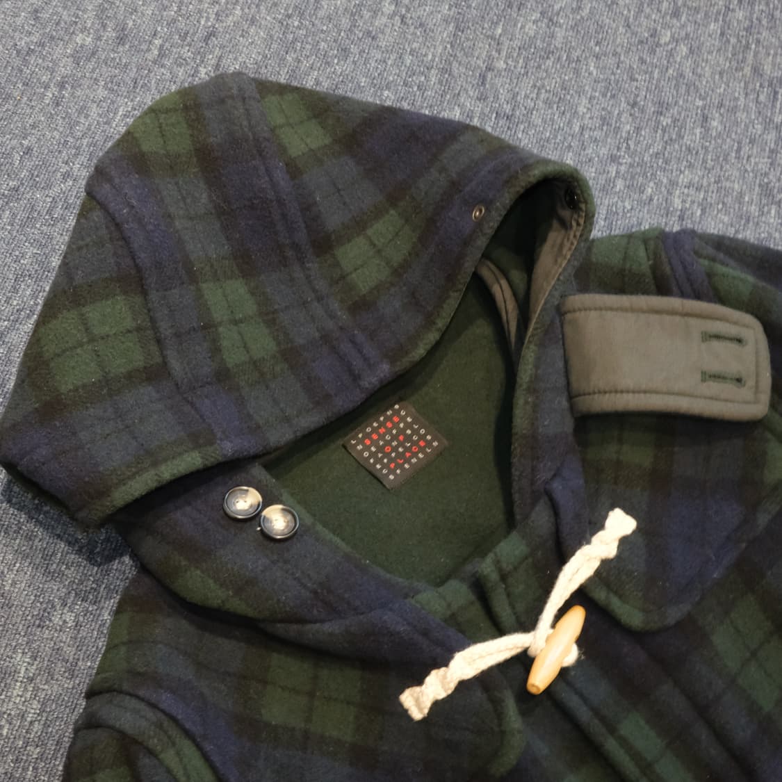 어반리서치 체크 더플코트 상품이미지3