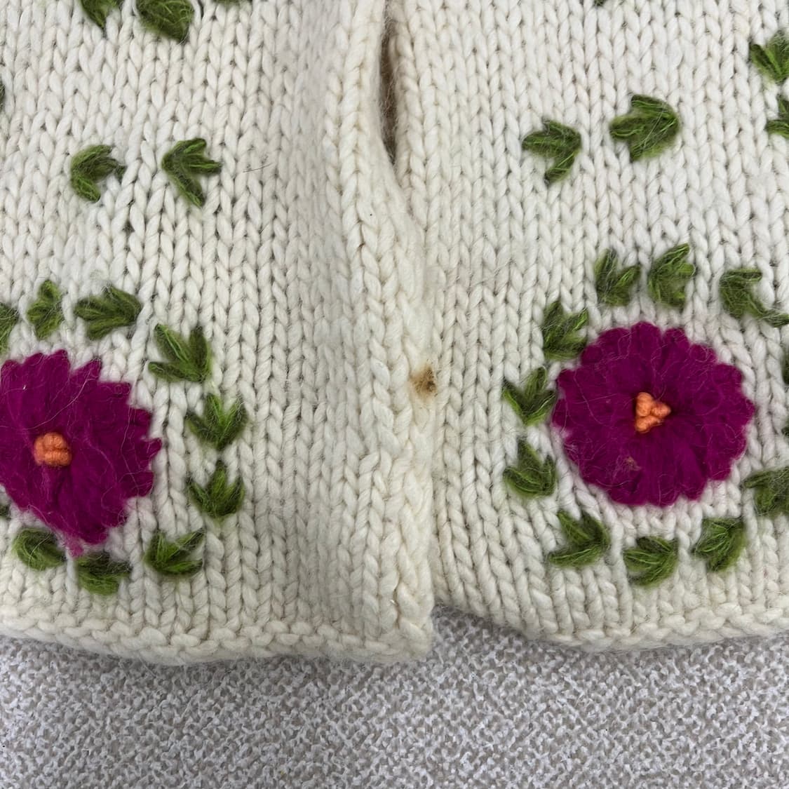 실측확인 스테파넬 니트 가디건 0220M 상품이미지4