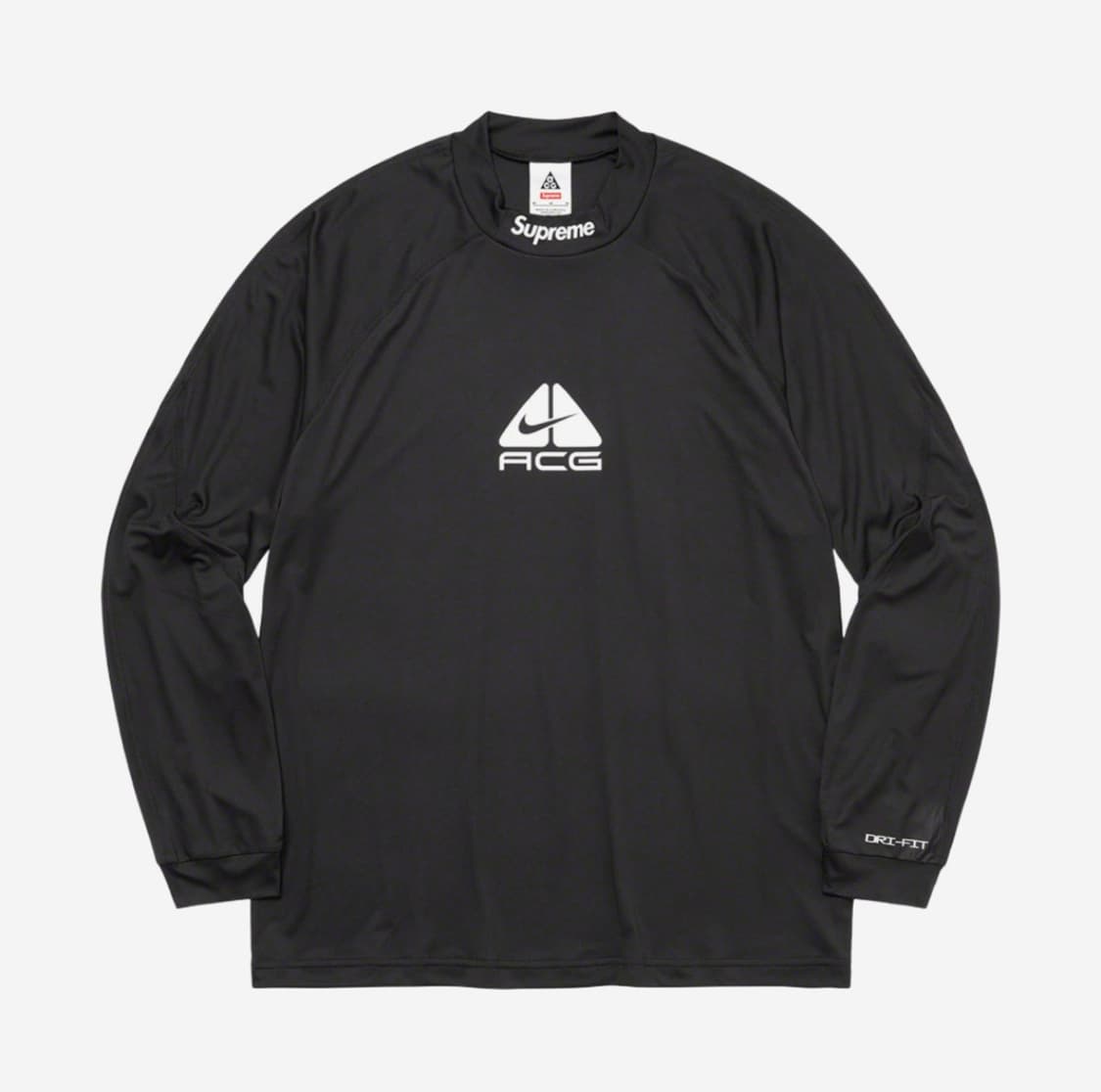 [S] 슈프림 x 나이키 ACG 저지 블랙 - 22FW 상품이미지1
