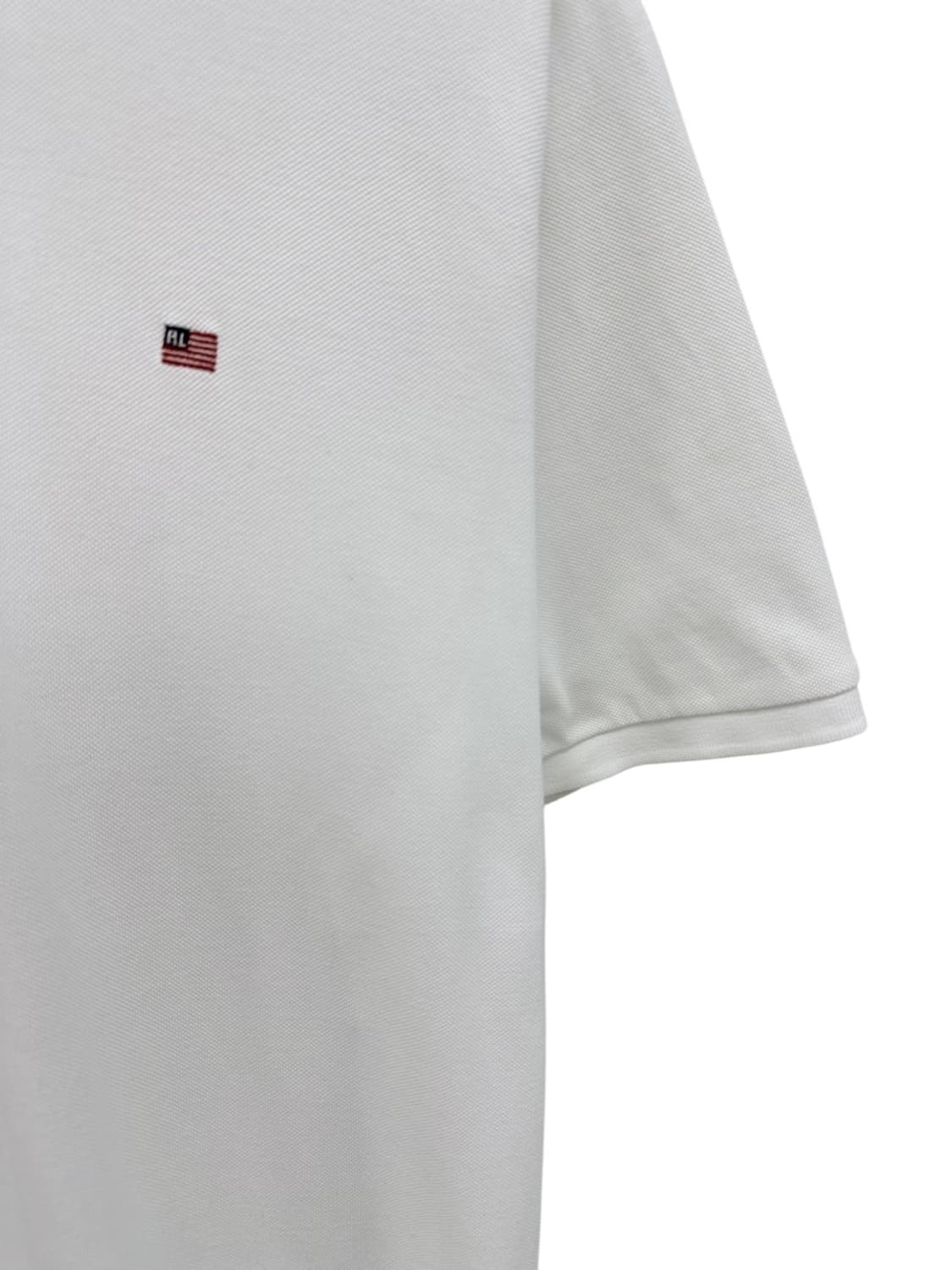 폴로 성조기 반팔 피케티 화이트 (XXL)  상품이미지4