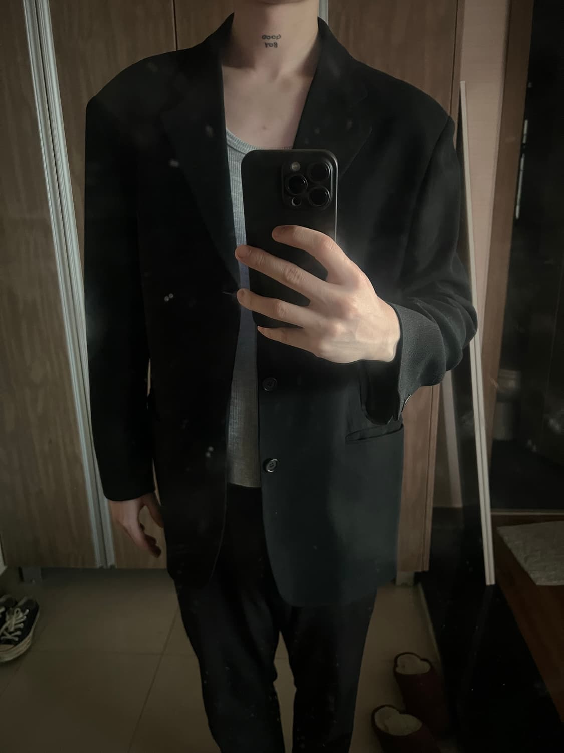 빈티지 블레이저 정장 자켓 상품이미지6