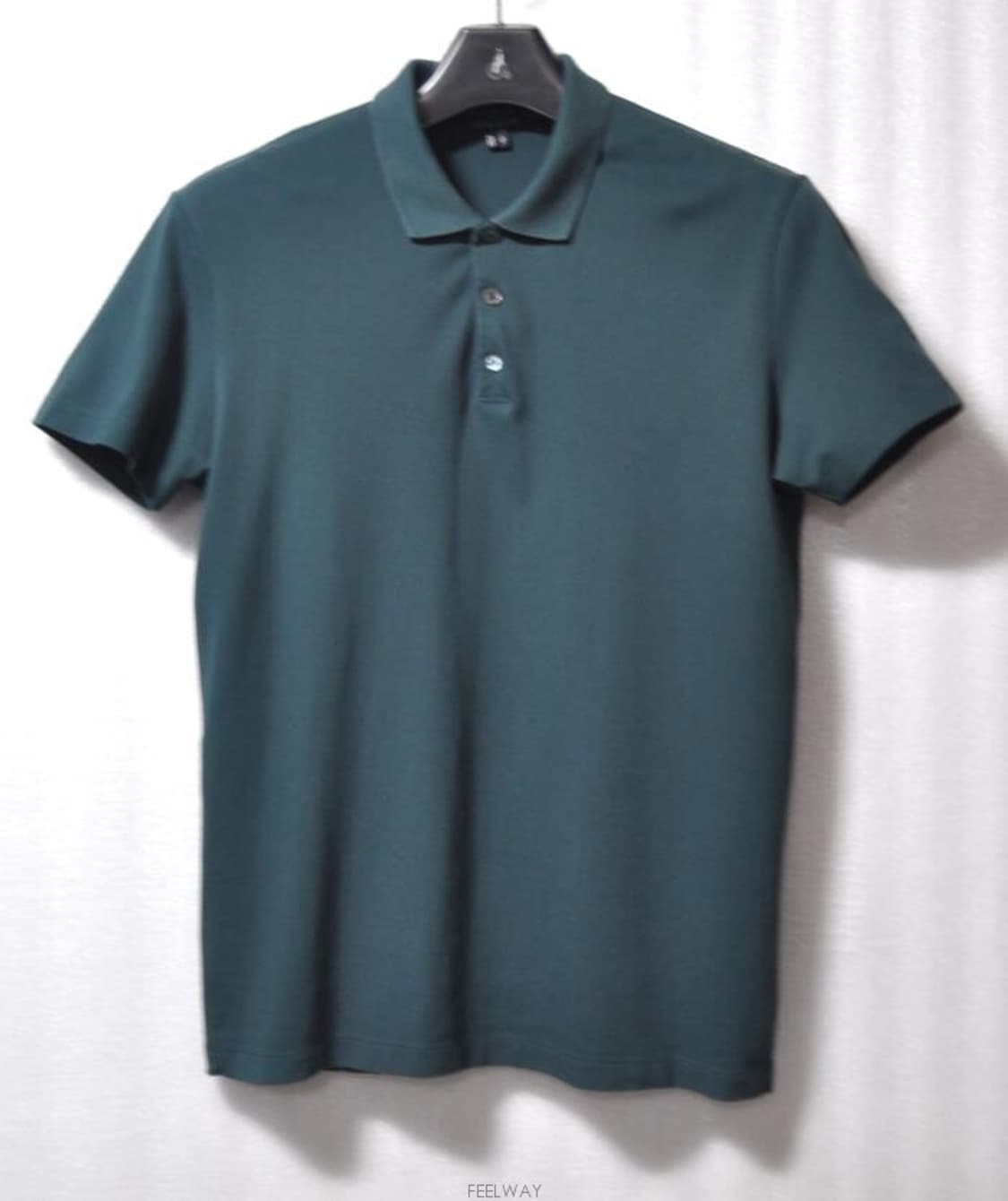 띠어리/남성PK솔리드반팔카라티셔츠(사이즈95) 상품이미지1