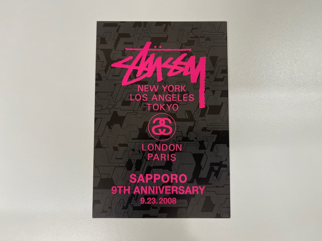 스투시 삿포로 챕터 한정판 아트 포토 2008 STUSSY 상품이미지2