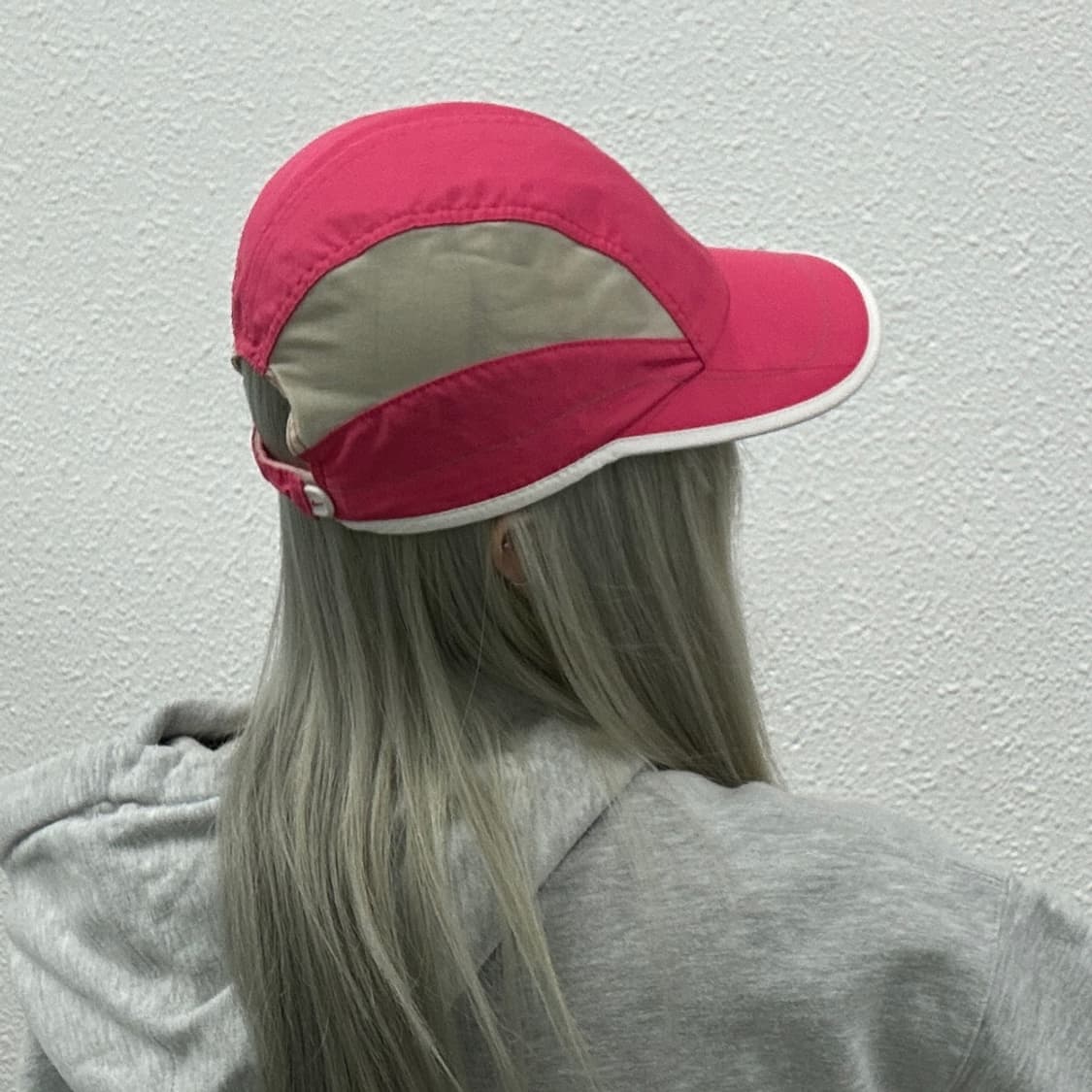 나이키 y2k 핑크배색 스포츠 볼캡 상품이미지2