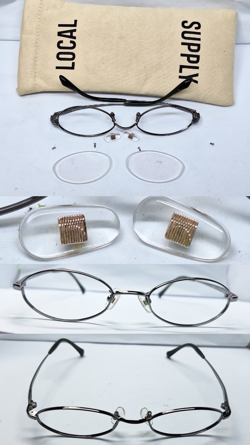 90s 일본 하우스 브랜드 FLEXY 41-7530 T-NT 형상기억합금 상품이미지6