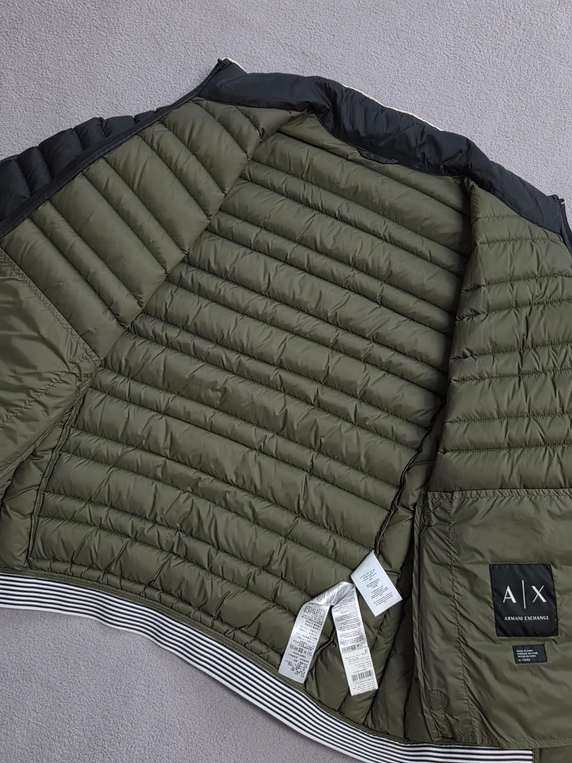 (105) 알마니익스체인지 덕다운 경량패딩 남 상품이미지7