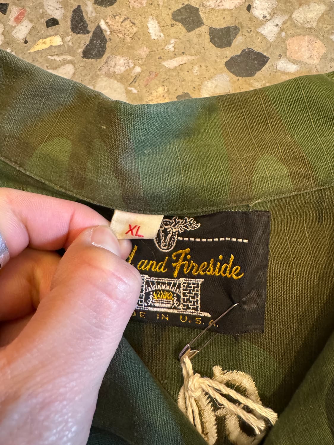 70s Airborne 베트남 수베니어 자켓 (40) 상품이미지7