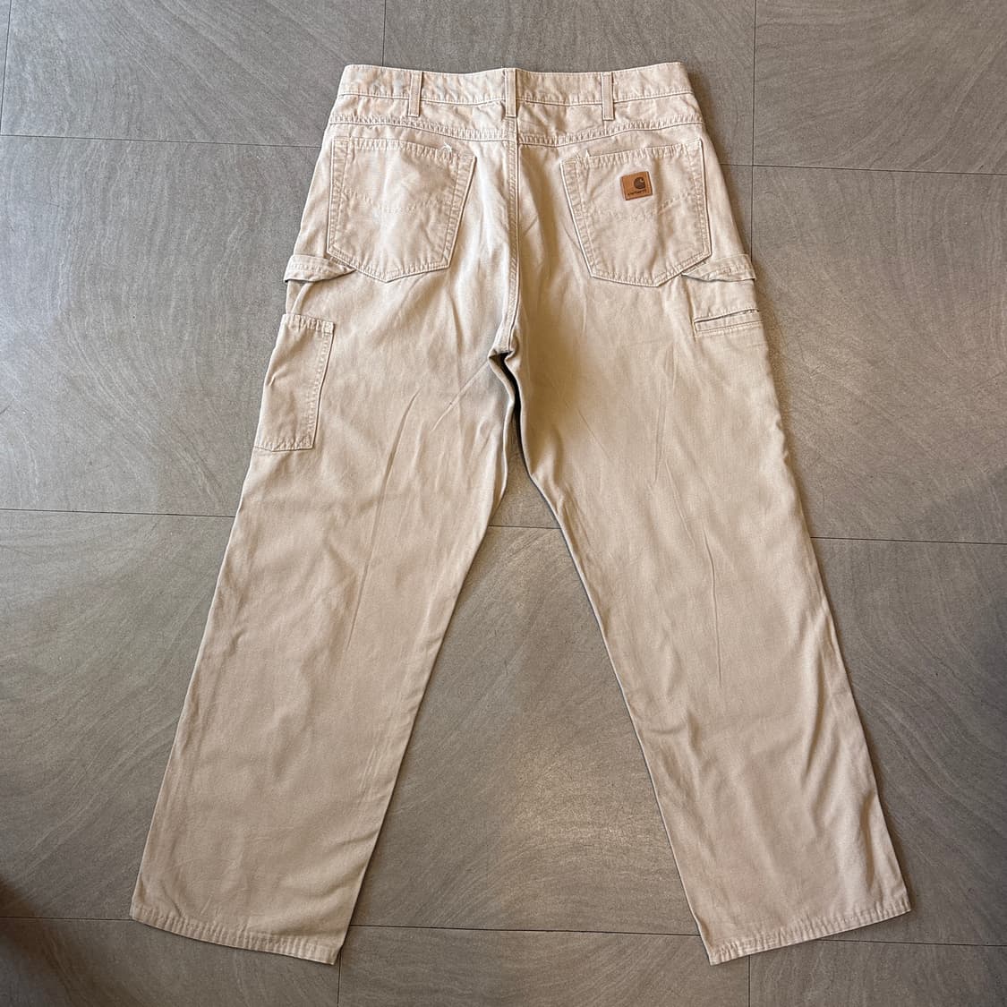 칼하트 오리지널 라이트 베이지 카펜터 팬츠 상품이미지1