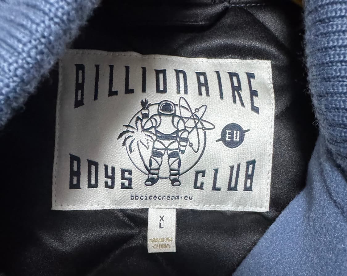 XL) 빌리어네어보이즈클럽 바시티자켓 블루 bbc자켓 상품이미지4
