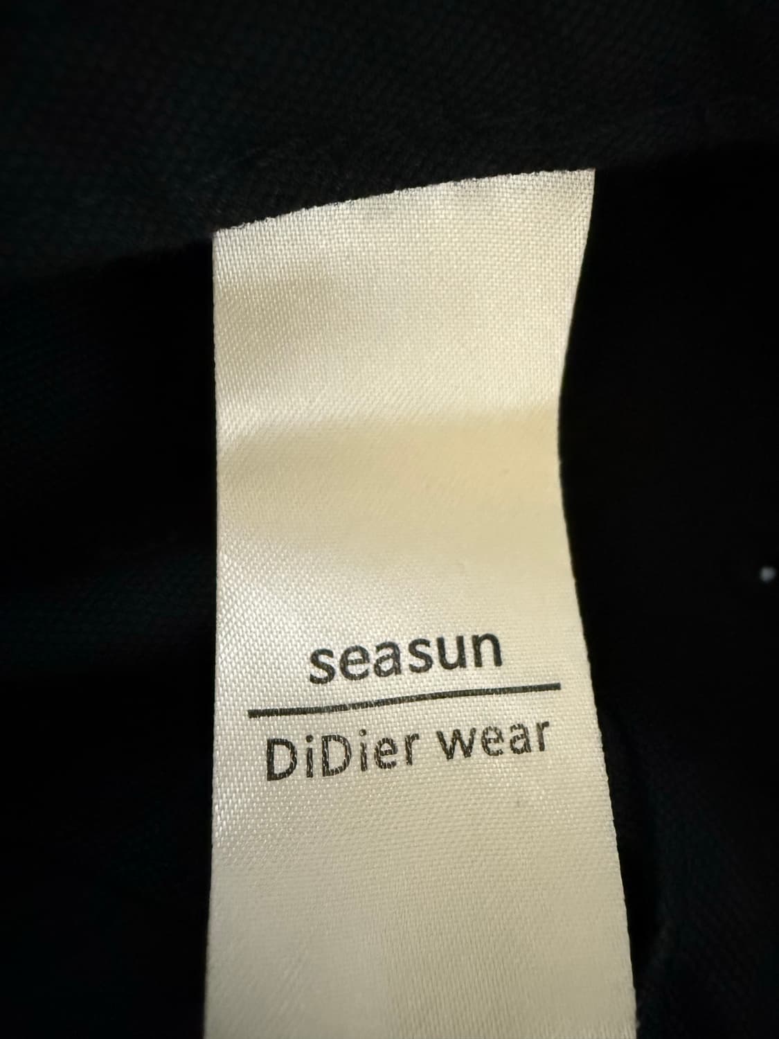 디디에르웨어 didier wear 디스트로이드 볼캡 블랙 상품이미지4
