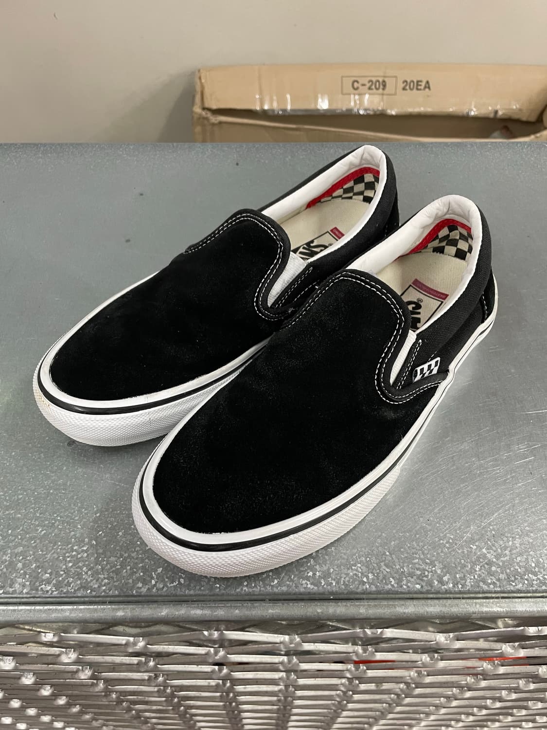 반스 스케이트 슬립온 블랙 260 상품이미지2