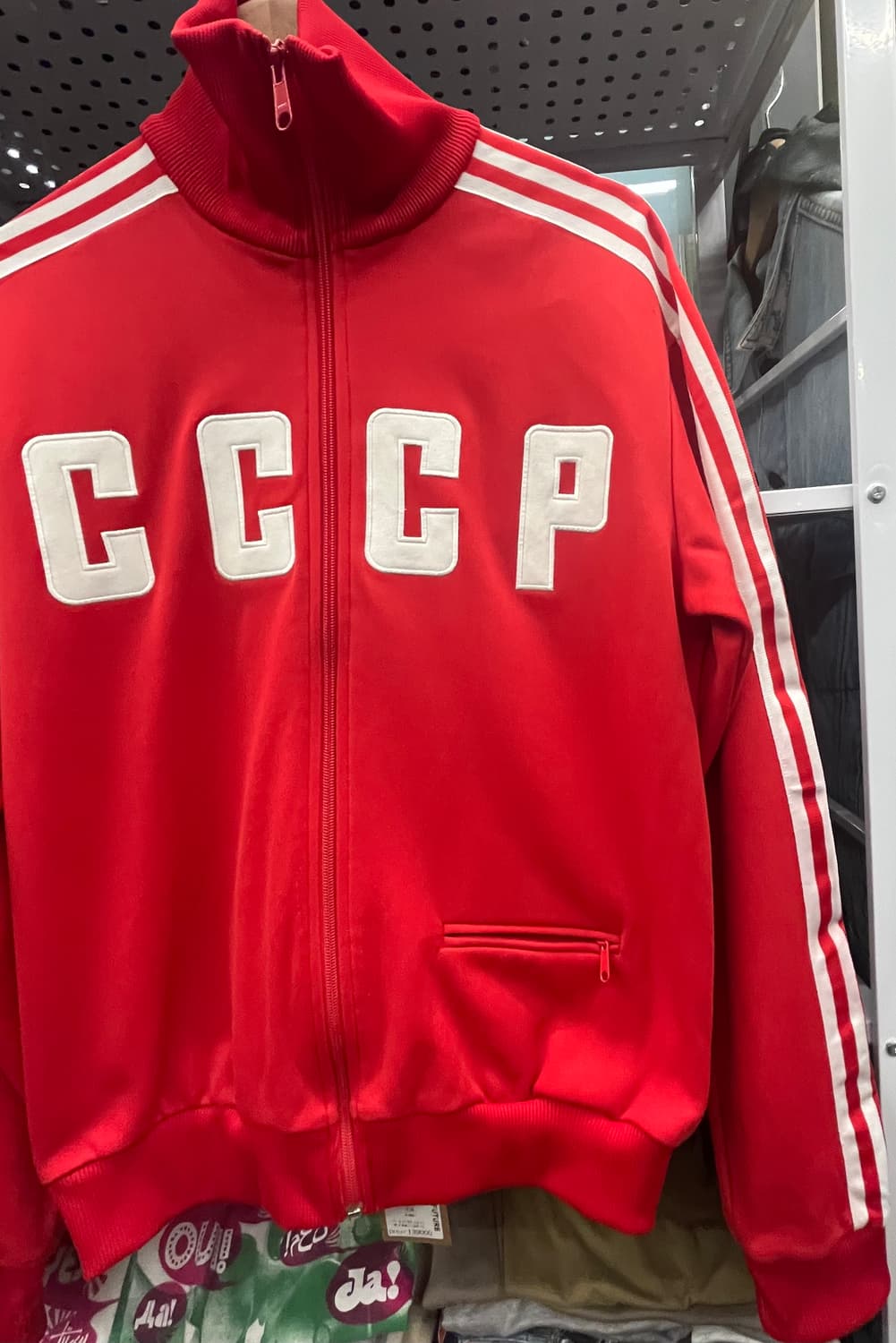 00s 아디다스 CCCP 레드 져지 트랙탑 상품이미지4