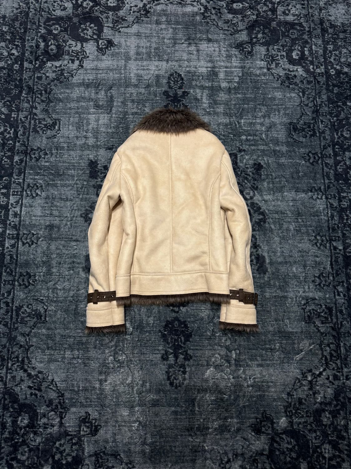 Edge rupert difference beige mouton fur  상품이미지6